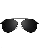 TJUTR Trendy Aviator Sunglasses for Women Men with UV400 Protection and Polarized Lenses - Perfect f