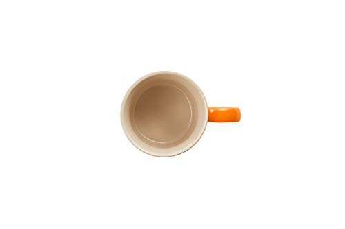 Le Creuset Tazza Espresso London In Gres Vetrificato, 100 Ml, Arancione, 70305100900099 - immagine 6