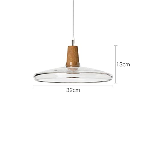 Lámparas colgantes de vidrio decorativas para isla de cocina 3