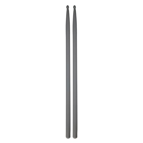 1 Par de baquetas 5A de fibra de carbono para batería, baquetas clásicas para tambor redoblante, para principiantes y estudiantes miniatura 1