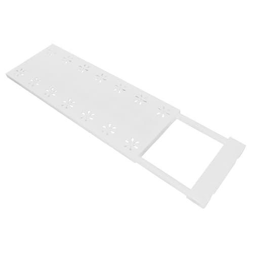 HOOTNEE Expandable Tension Shelf Closet Organizer Adjustable for Cupboard Storage Rack