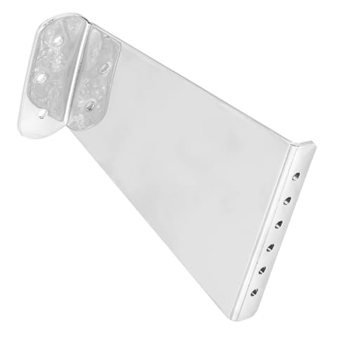 SWETRACE Cordal de Guitarra de Metal para 6 Cuerdas en Color Plata Práctico y Fácil de Instalar Adecuado para Guitarra Jazz