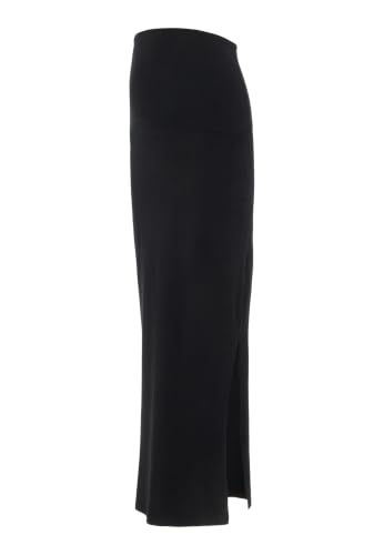 MAMALICIOUS Damen MLEMMA Tube Maxi Skirt A. E. NOOS Rock, Schwarz, 44