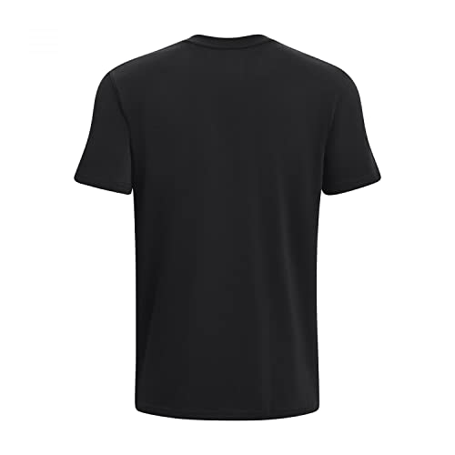 Under Armour Men's Heavyweight Short Sleeve T-Shirt, 001 Black, LG - image 3