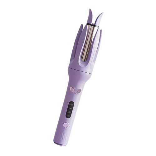 Image of 28mm Automatic Hair Curler Self Rotating Curling Iron for Ladies Girls Women violet