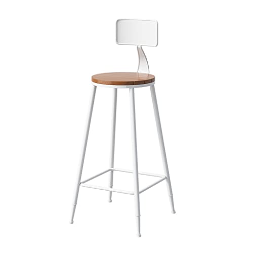 Nizame Rattan Bistro Set, Carbon Steel Bistro Chairs, 2 Ergonomic Chairs, Weather-Resistant, Tall Dining Chairs, Outdoor Garden Patio Balcony Furniture 2 Pcs (Color : White, Size : 2Pcs) #TOP26