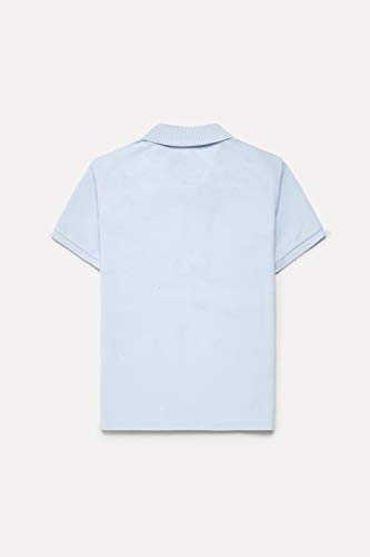 Camisa Polo Piquet Básica, Reserva Mini, Meninos, Azul Claro, 04