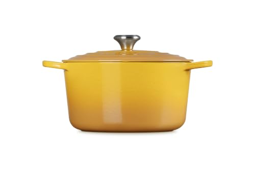 Image of Le Creuset Enameled Cast Iron Signature Deep Round Oven, 6.5 qt., Nectar