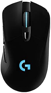 Logitech G703 Lightspeed Hero, Bezprzewodowa Mysz Do Gier Lightspeed Wyposażona W Czujnik Hero, Pc/Mac - Czarny,910-005640