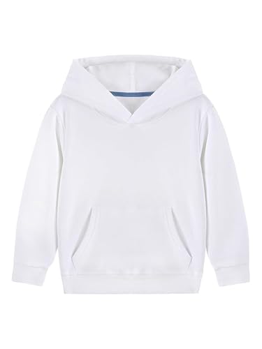 Image of HILEELANG Boy Hoodie Sweatshirt Zip-Up Cotton Casual Pocket Jacket Spring Fall Clothes