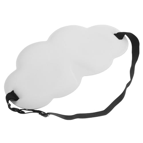 TOBBOMEY 雲アイマスク light eye mask sleep 柔らかく アイカバー 成形ナイトアイマスク ホームアクセサリー デリケートなスリープマスク 低反発素材 Beige