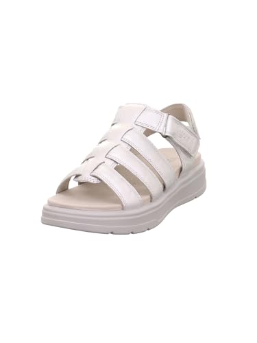 Legero Sunwalker, Sandali Bassi Donna, Argento Metallizzato 9250, 43 EU