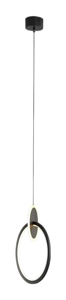 Luminaire suspendu moderne LED pour remplacer une lampe de chevet encombrante