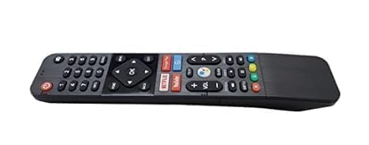 Image of BLACKSHEEP Remote Control for led Smart tv Compatible with Motorola led LCD Please Match with Your Old Remote Before Placing Order for verification Without Voice,-(Old Remote Must be Exactly Same)