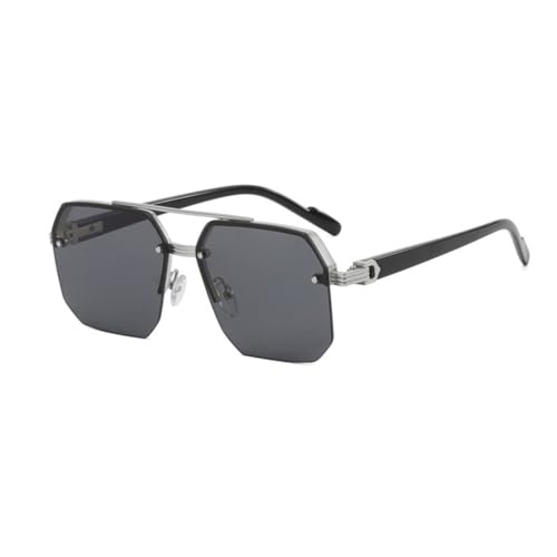 Lunettes de soleil carrées de luxe MUTYNE B02 finitions vintage rétro