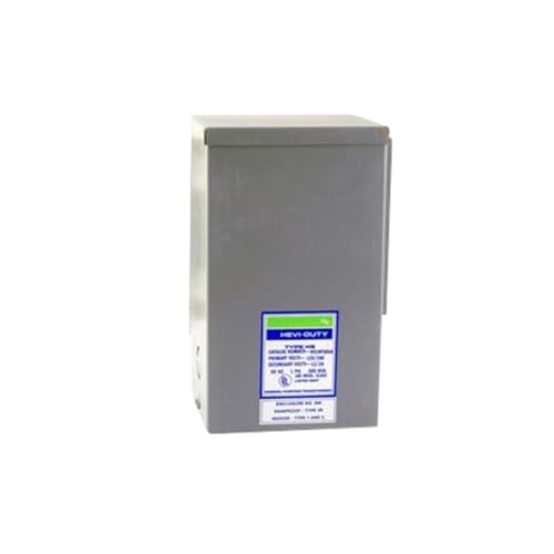 SolaHD HS20F750B Buck - Boost Dry Type Distribution Transformer, 1 Phase, Encapsulated, 0.75 kVA, 120/240V - 16/32V, 46.8/23.4 Amp, 50/60 Hz, 10" Height, 6" Width, 5" Length by Sola - Used condition - US$392.27