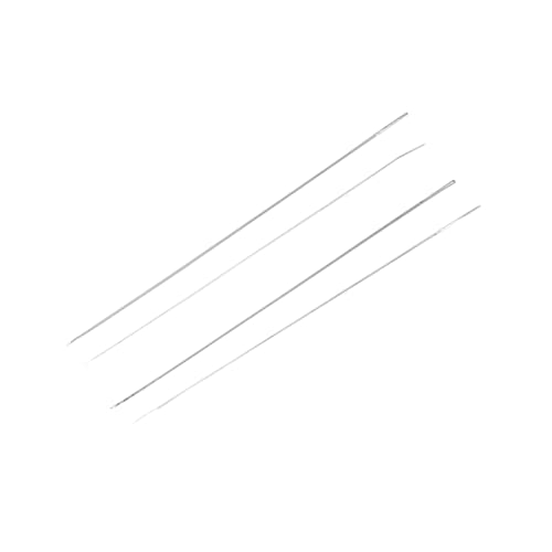 ULDIGI Set of 4 Beading Needles 76mm Length Perfect for Stitching Embroidery Sewing Craft Making Material
