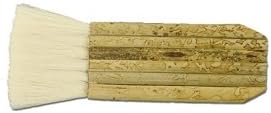 2 Inch Haik Brush for Applying Kiln Wash to Molds and Shelves