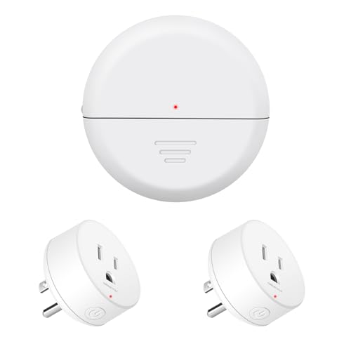 Image of Greencycle Motion Sensor Plug 2 Packs with Wireless Sensor,Auto Lighting