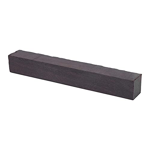 Generic Madera de ébano Negro, Artesanía DIY, Fácil de Pulir y Aplicar para Tornear Instrumentos musicales. (1 pieza 150x20x20mm)