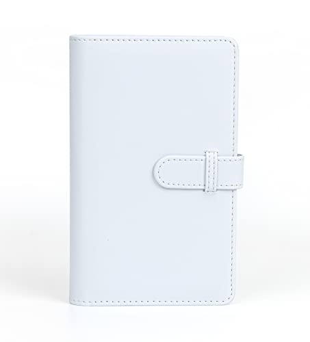 Image of 108 Pockets Instax Mini Film Photo Album Book for 3x2 inch Fujiflim Instax Mini LiPlay 11 9 8 7s 70 90 Link /Pringo 231 / Instax SP-1 / Polaroid PIC-300P / Z2300 Films (Clay White)
