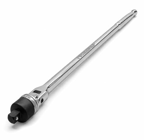 Powerbuilt 1/2 Inch Drive Ratchet Breaker Bar Hand Tool, Long...