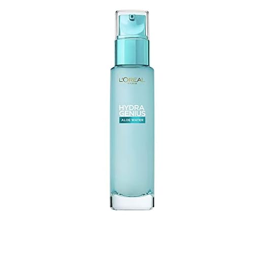 L'Oreal Paris Dermo Expertise Hydragenius Aloe Water - Cuidado Líquido Hidratante para Pieles Secas y Sensibles - 70 ml