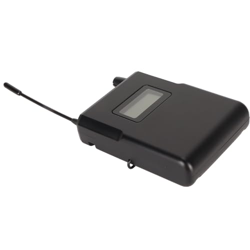 Receptor Bodypack Inalámbrico Diyeeni 863-865MHz para ANLEON S2R con Pantalla LCD y Antena de 1/4 de Longitud de Onda miniatura 1