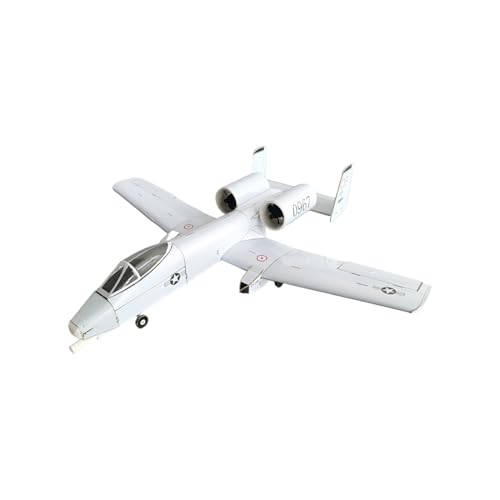 Modèle d'avion A-10 ConGamefun en kit PNP avec double ventilateur de 30mm pour amateurs de DIY