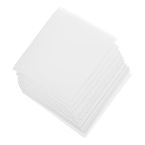Alipis High-Gloss Weighing Paper Sheets 500pcs Double-Sided Non-Absorbing Smooth Finish Industrial Cellulose for Lab Use