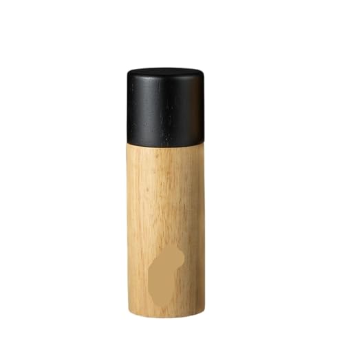 Molinillo de madera for sal y pimienta, molino Manual 7 pulgadas con cerámica ajustable(S)