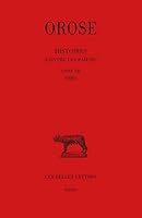 Orose, Histoires (Contre Les Paiens): Tome III: Livre VII: Index 2251013539 Book Cover