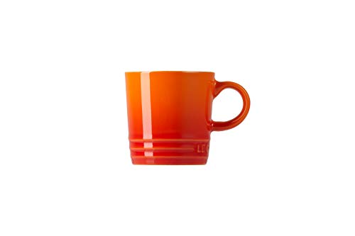 Le Creuset Tazza Espresso London In Gres Vetrificato, 100 Ml, Arancione, 70305100900099 - immagine 4