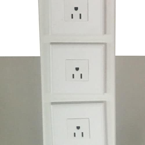 Miniatura 7 de Carrito de salón con salida, carrito de almacenamiento de peluquería, carrito de tatuajes, carrito de aseo, carrito de spa y salón, carrito de