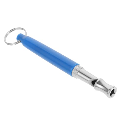 Kisangel Dog Training Whistle Lightweight Portable Pet Whistle with Hanging Ring for Fast Training of All Breeds for Chihuahuas Retrievers and More Blue