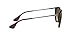 Ray-Ban Women's RB4171 Erika Round Sunglasses, Dark Rubber Tortoise/Brown Gradient, 54 mm