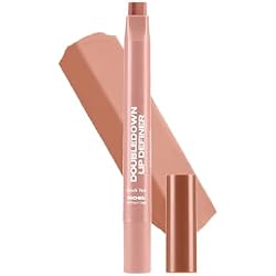 Sacheu DoubleDown Lip Definer, 2-in-1 Liner & Balm, Buildable, Quick Text | Dual-color bullet lines & fills in one swipe, nourishing avocado & rosehip oils, vitamin E, creamy satin finish
