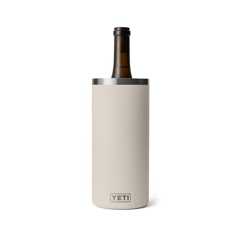 YETI Rambler Wine Chiller Fits Most Wine Bottles Cape Taupe