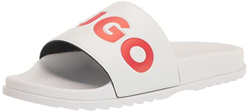 Image of HUGO mens Big Logo Slide Sandals