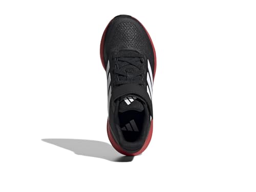 Image of adidas Kids' Marvel Run Falcon 5 Elastic Lace & Strap Shoe