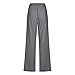 Luhylyana Elastic Waist Pants for Women with Pockets Comfy Loose Leisure Pants Breathable Running Workout Simple Long Pants