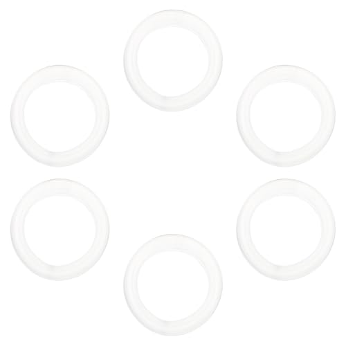 ULTECHNOVO 6Pcs Soft Silicone Finger Rings for Dog Grooming Scissors, Comfortable and Flexible Finger Protectors for Grooming Accessories
