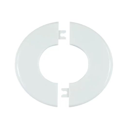 1Pc White Pool Ladder Escutcheon Fit 1.9" Swimming Pool Ladder Tubing Pool Ladder Escutcheon Plate Pool Handle Flange Pool Ladders Pool Handrail Covers,Slides, Ladders and Diving Boards