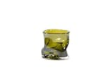 Producto: hosley de oliva jarrón de cristal/Soporte de té, 4 cm de diámetro.