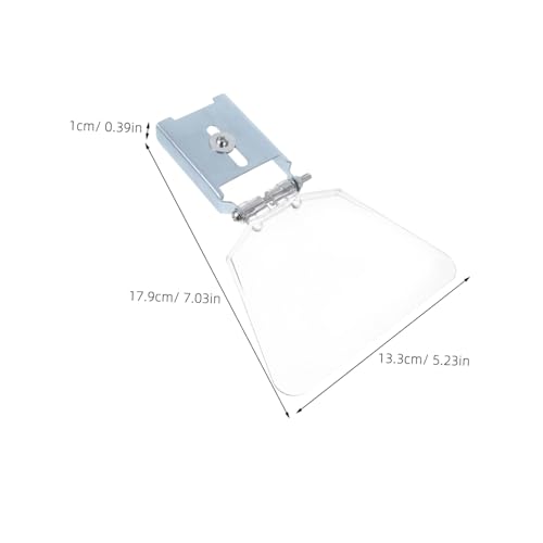 Écran de protection pour usage industriel Ciieeo visière de meuleuse angle établi 2pcs