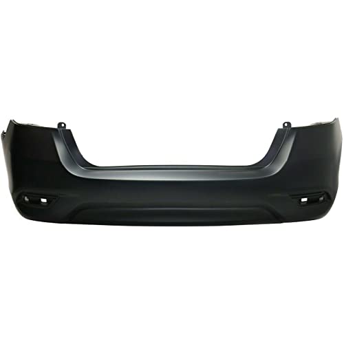 FitParts Compatible With Rear Bumper Cover 2016 2017 2018 Nissan Sentra S SL SV FE+S FE+SV Sedan 16 17 18. New, Primed and Ready for Paint. W/o Parking Aid Sensor Holes. 850223YU0J
