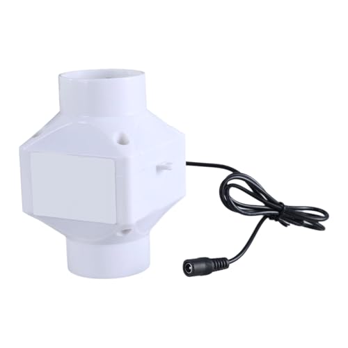 Ventilador de canal de 12V y 50mm extractor de aire para ventilación interior 5