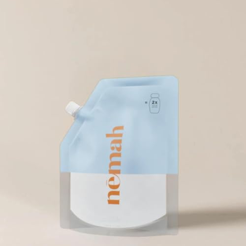 Nemah - Soothing Baby Lotion Refill - Organic Baby Lotion for Sensitive Skin with Actismart Chamomile, Jojoba Oil, & Activera Aloe - Vegan & Cruelty-Free - 21.97 fl. oz.