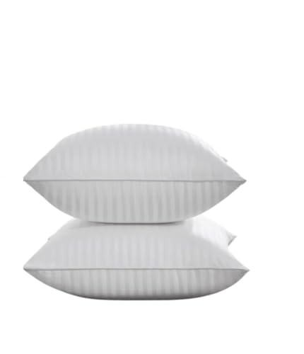 Image of Microfiber Cushion 18 inch x 18 inch Filler, Sofa Cushions Set, Durable Sofa Pillow for Home Decor (18 inch x 18 inch x 2), White