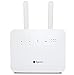 Digicom 4G+ LiteRoute Plus Router 4.5G CAT6 300Mbps, Wi-Fi AC1200 Dual-Band, 4 Ports (3LAN - 1LAN/WAN) Gigabit, Keine Konfiguration erforderlich, Weiß 12 4G günstig Kaufen-Digicom 4G+ LiteRoute Plus Router 4.5G CAT6 300Mbps, Wi-Fi AC1200 Dual-Band, 4 Ports (3LAN - 1LAN/WAN) Gigabit, Keine Konfiguration erforderlich, Weiß